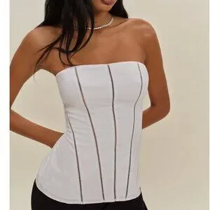 Reformation | Tops | Reformation Hilda Top Sz Bright White
